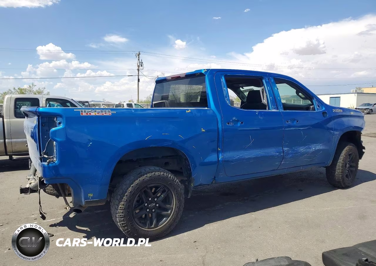 2023 Chevrolet Silverado K1500 Trail Boss Custom VIN:3GCPDCEK8PG118219 - 3