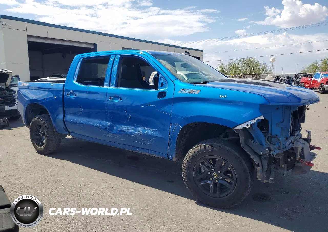 2023 Chevrolet Silverado K1500 Trail Boss Custom VIN:3GCPDCEK8PG118219 - 4