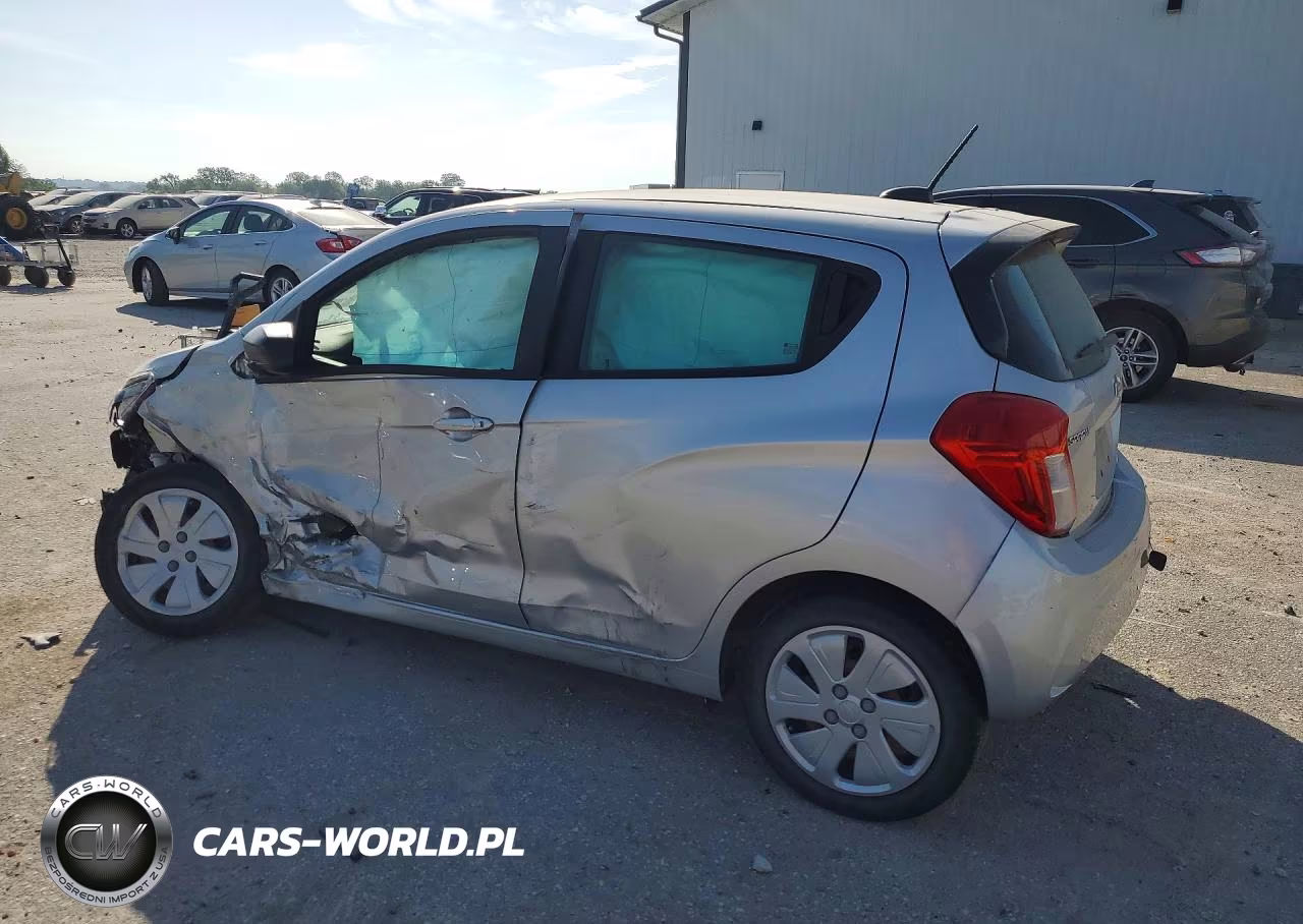 2018 Chevrolet Spark Ls VIN:KL8CB6SA9JC454112 - 2