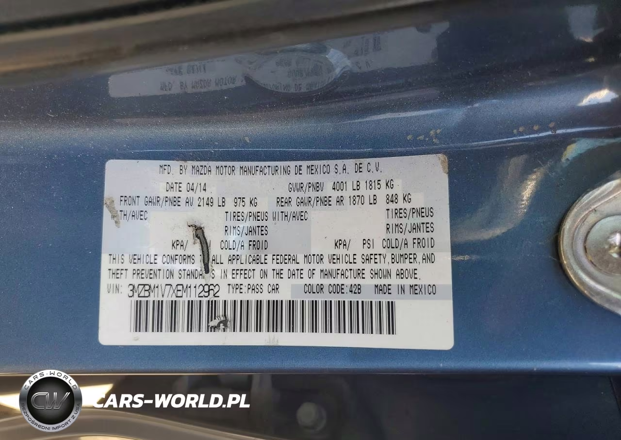 2014 Mazda 3 Touring VIN:3MZBM1V7XEM112962 - 12