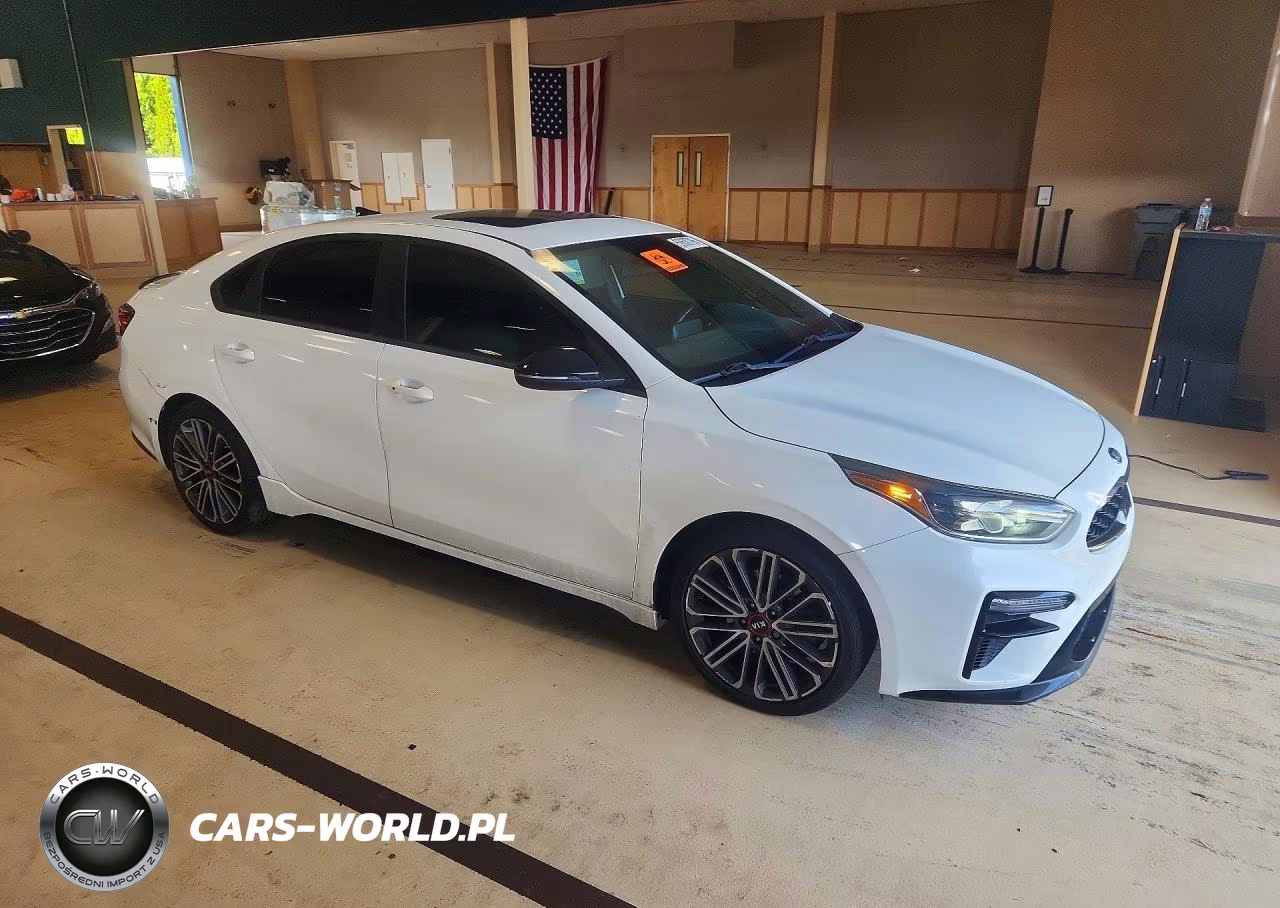 2021 Kia Forte Gt VIN:3KPF44AC8ME387988 - 4