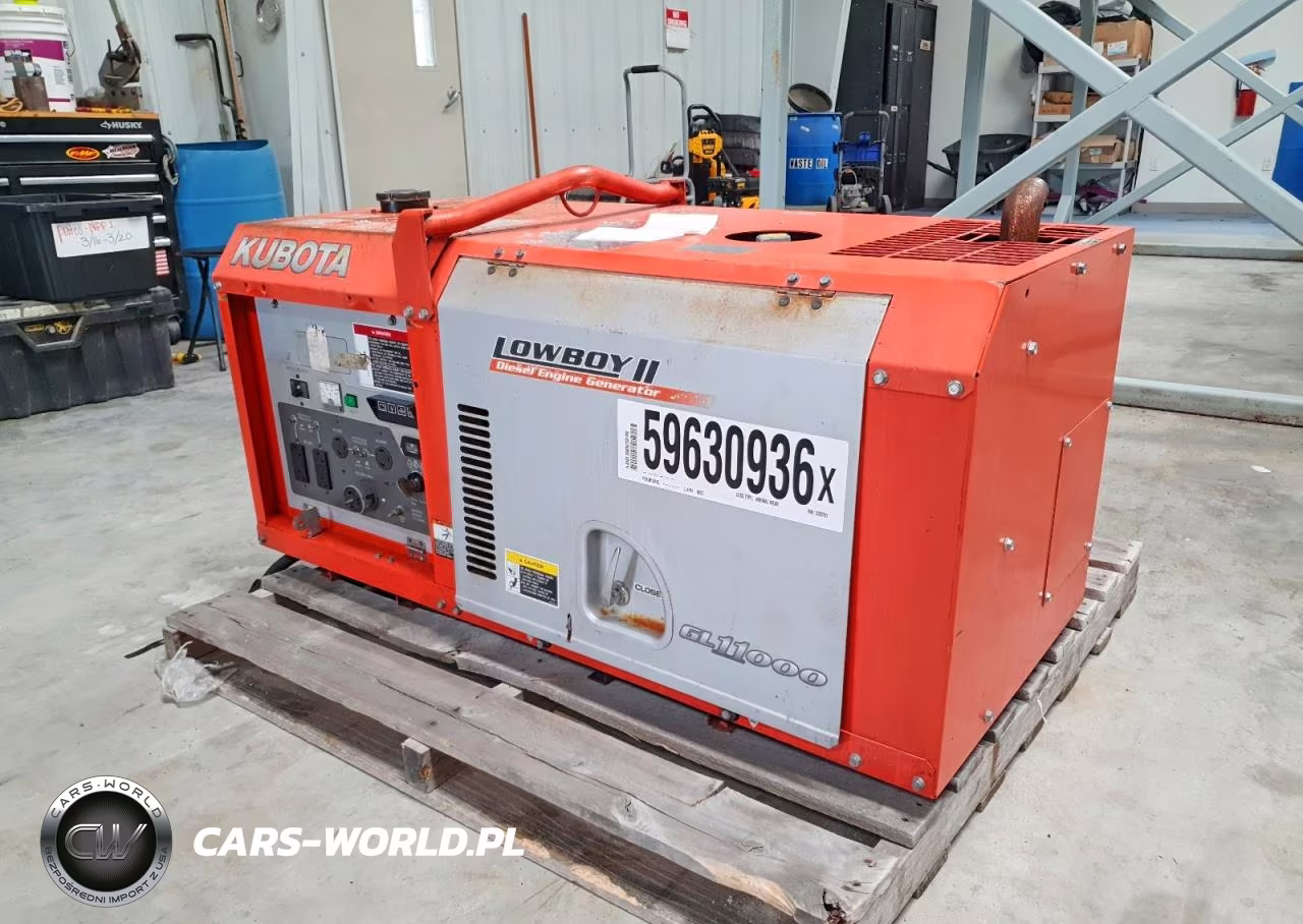 2015 Kubota Generator Set VIN:D722D2EF01 - 2