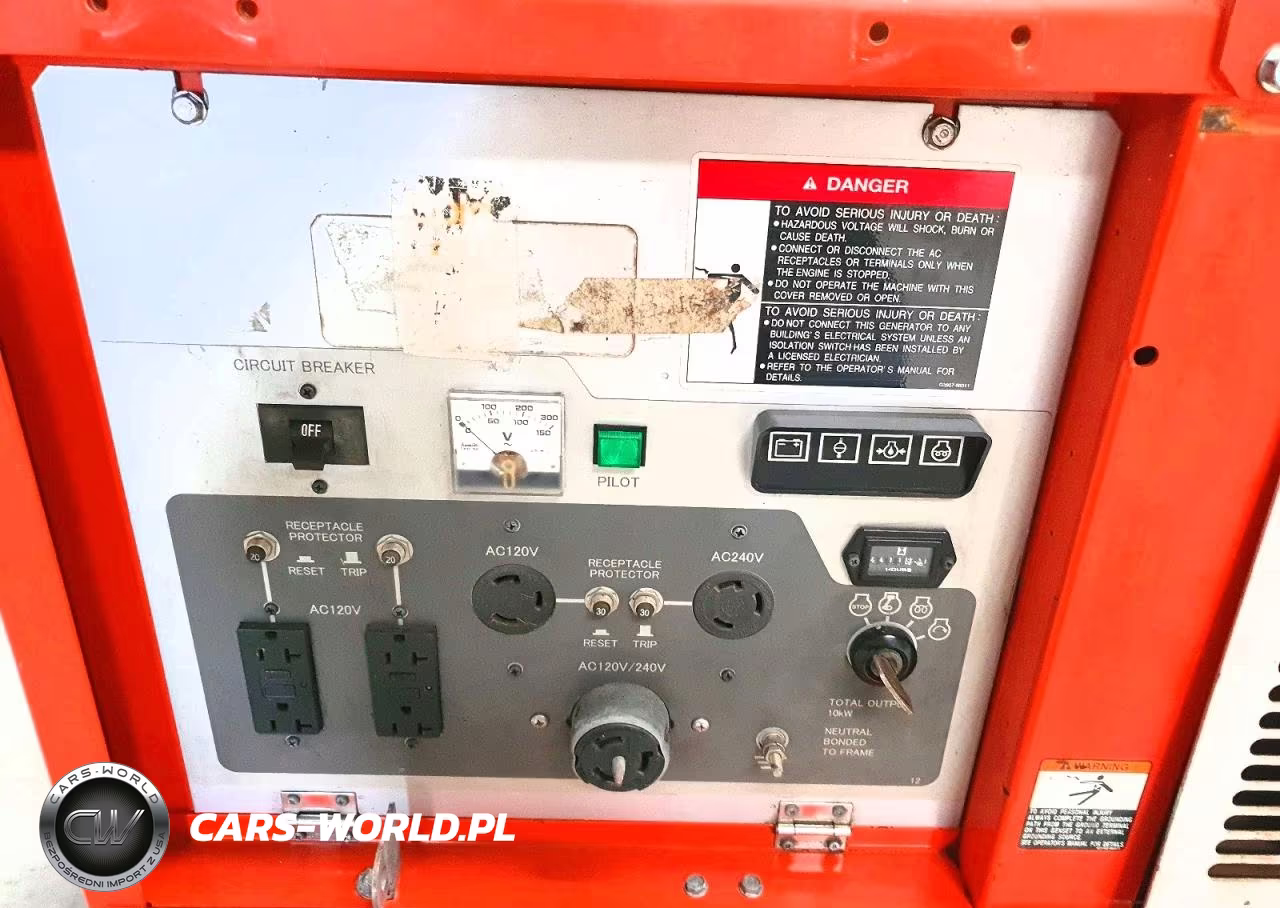 2015 Kubota Generator Set VIN:D722D2EF01 - 8