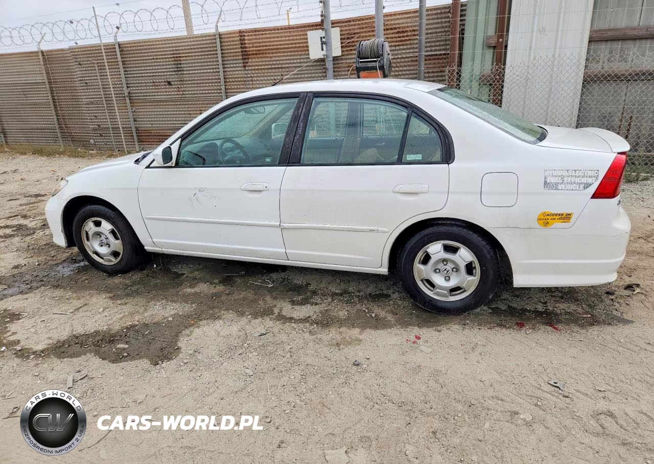 2004 Honda Civic Hybrid VIN:JHMES96684S006458 - 2