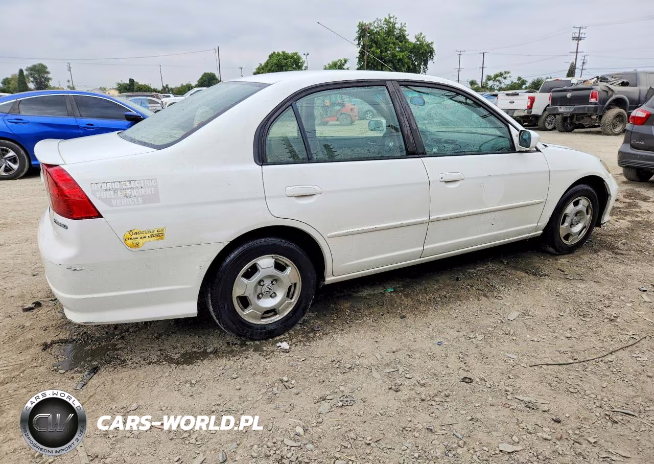2004 Honda Civic Hybrid VIN:JHMES96684S006458 - 3
