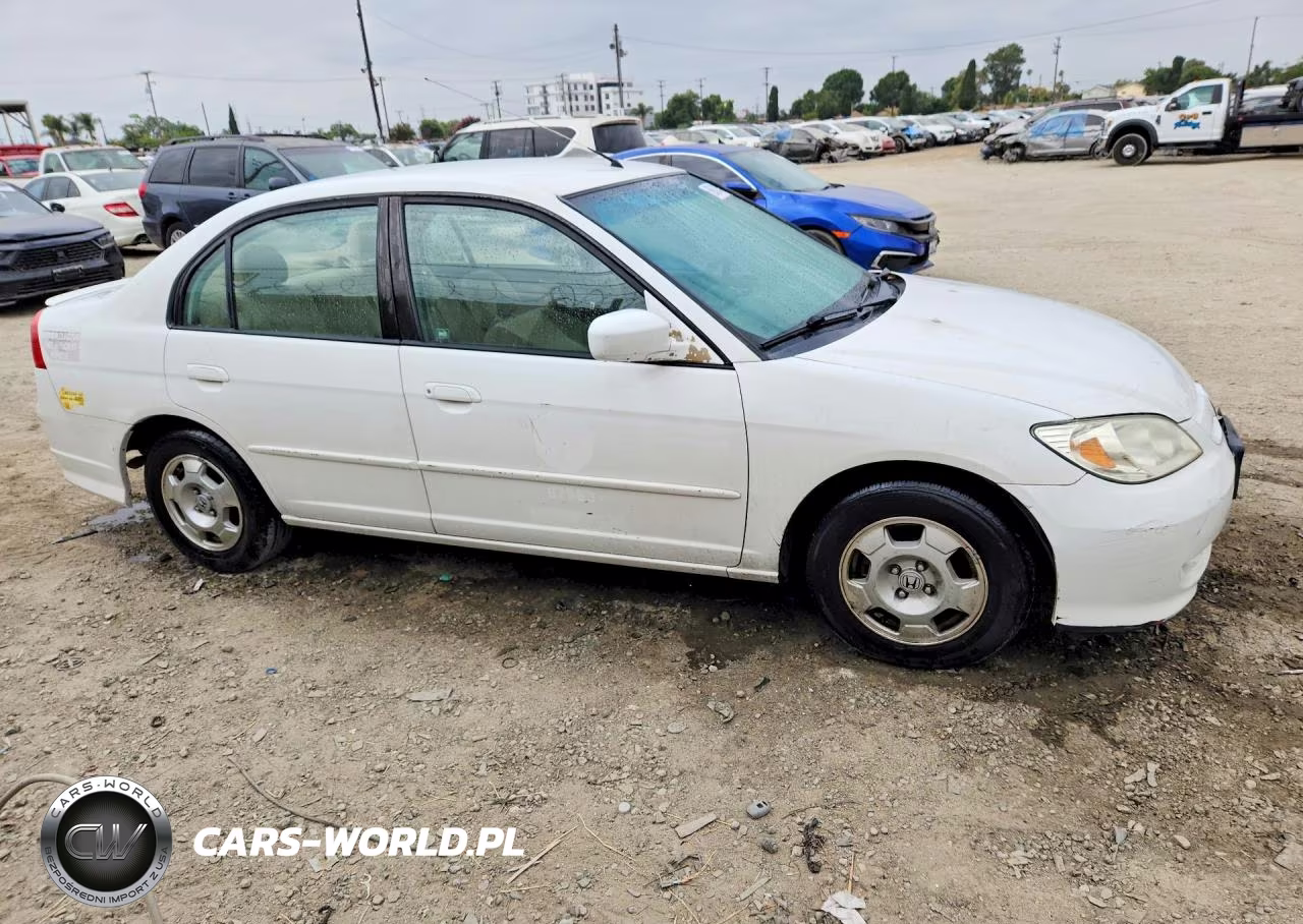 2004 Honda Civic Hybrid VIN:JHMES96684S006458 - 4