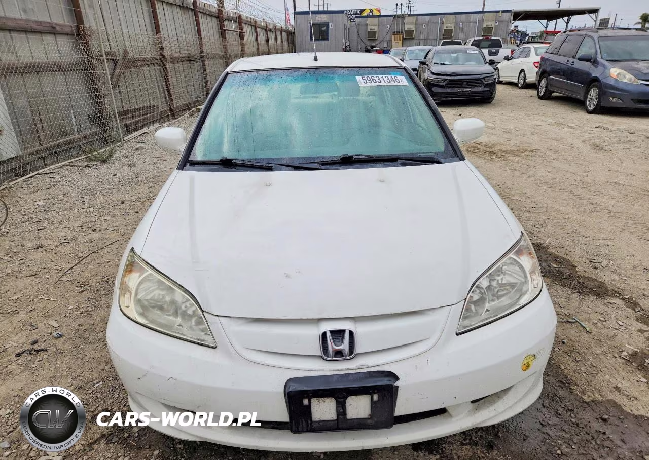 2004 Honda Civic Hybrid VIN:JHMES96684S006458 - 5