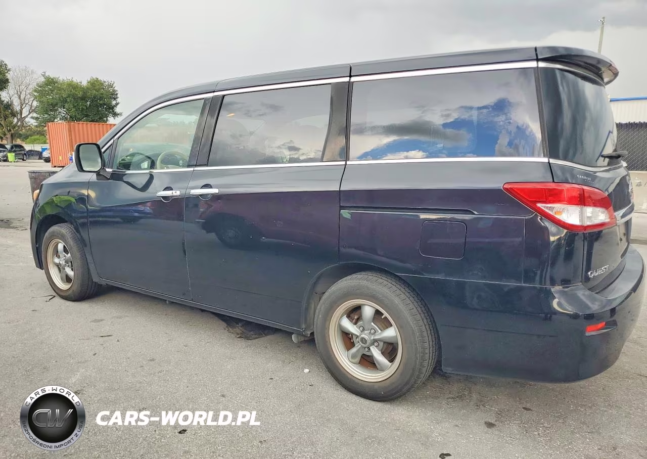 2012 Nissan Quest 3.5 S VIN:JN8AE2KP3C9030660 - 2