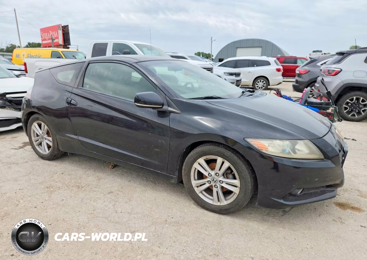 2012 Honda Cr-Z Ex VIN:JHMZF1C66CS000832 - 4