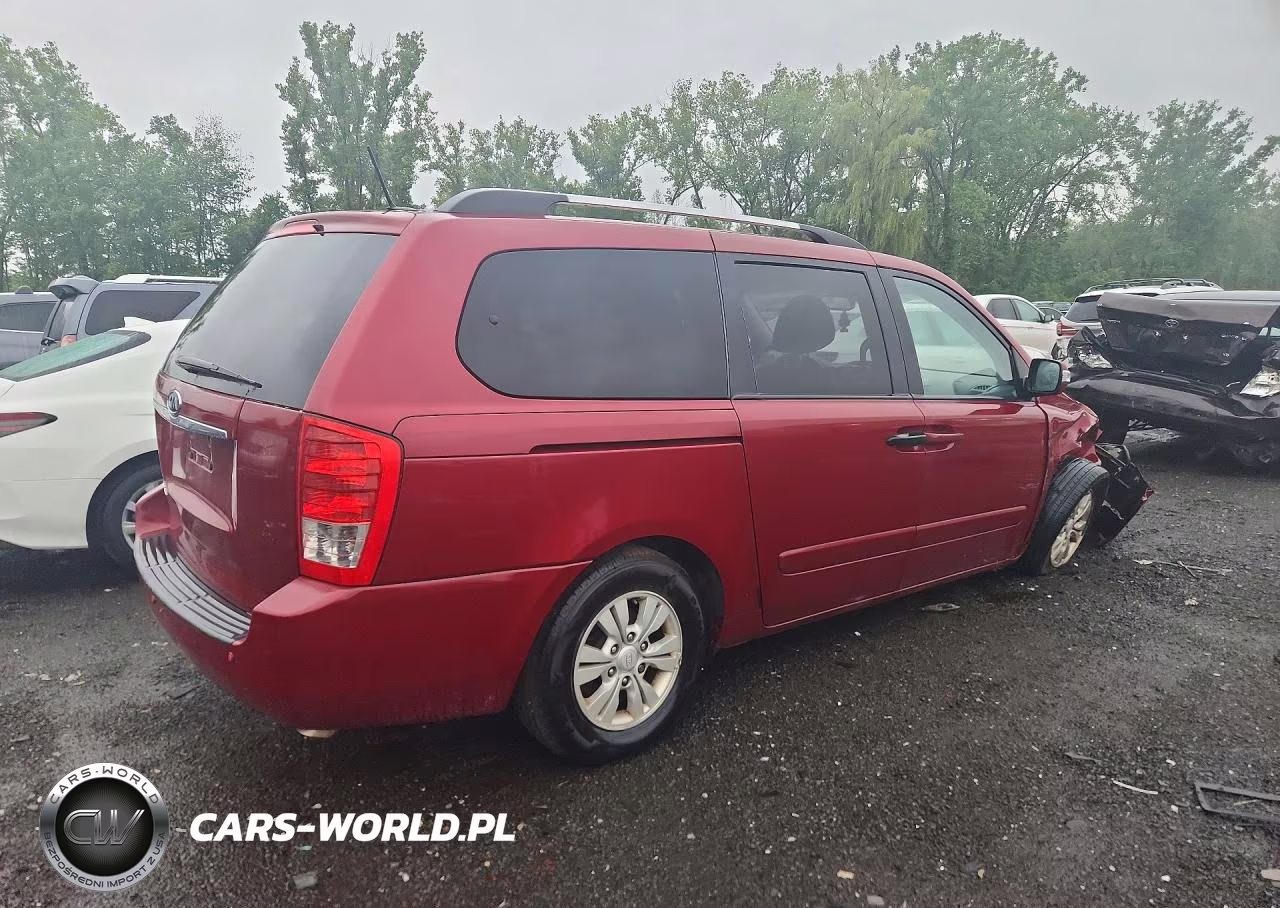 2012 Kia Sedona Lx VIN:KNDMG4C76C6447818 - 3