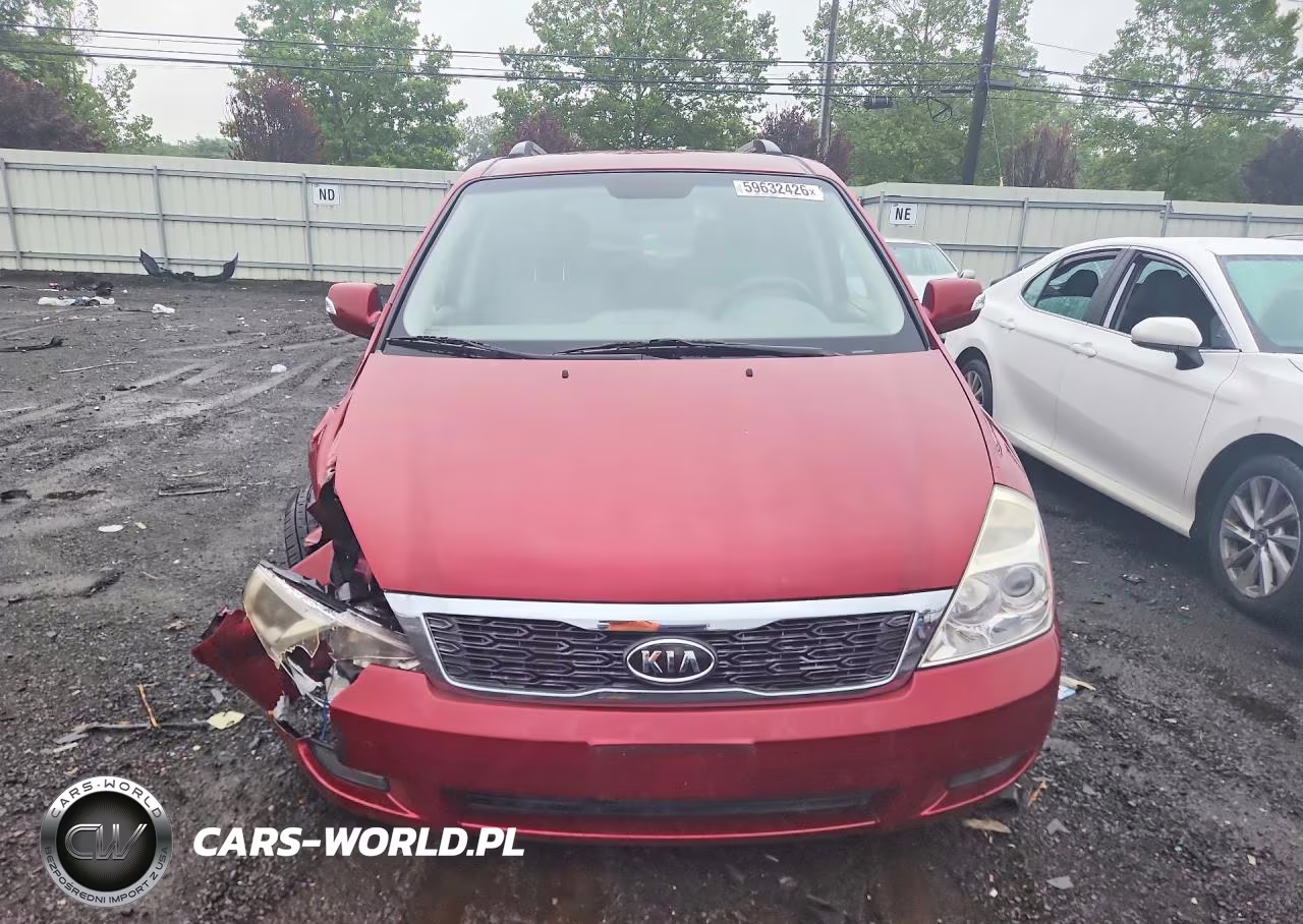 2012 Kia Sedona Lx VIN:KNDMG4C76C6447818 - 5