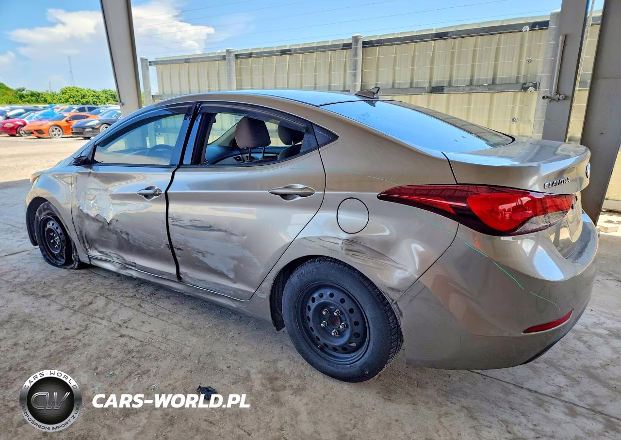 2016 Hyundai Elantra Se VIN:5NPDH4AE3GH743549 - 2