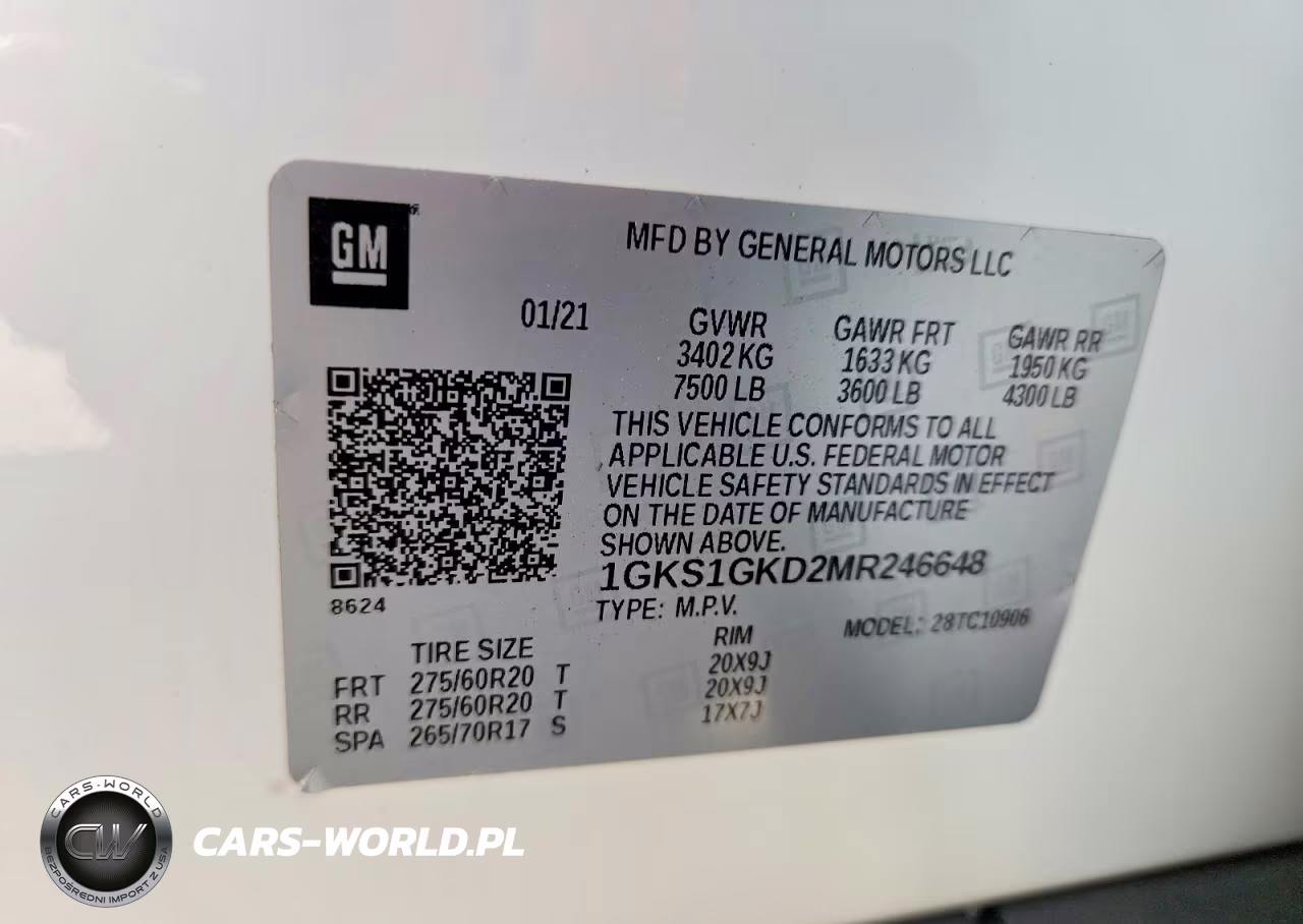 2021 GMC Yukon Xl C1500 Slt VIN:1GKS1GKD2MR246648 - 13