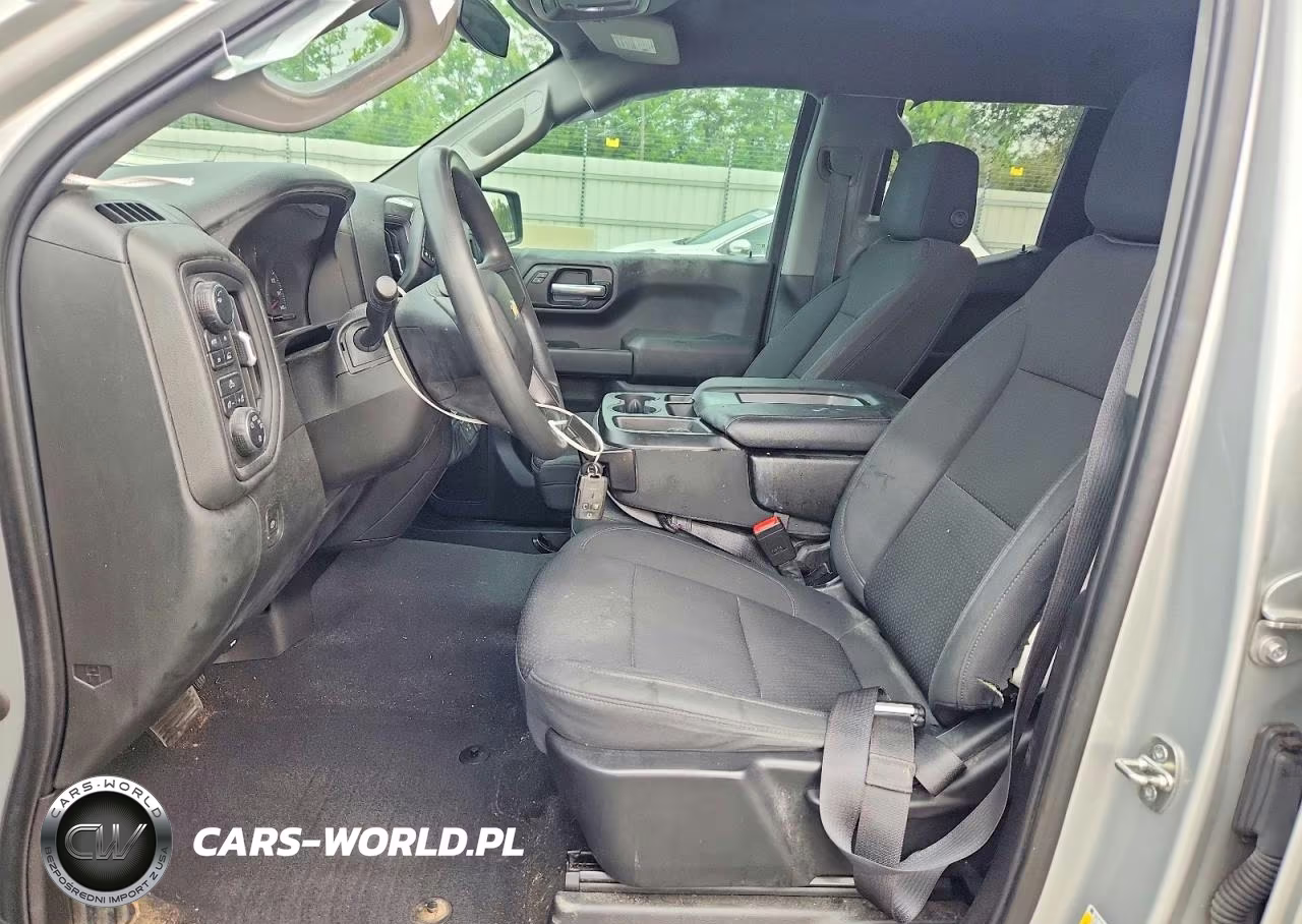 2021 Chevrolet Silverado K1500 Custom VIN:1GCRYBEK6MZ229631 - 7