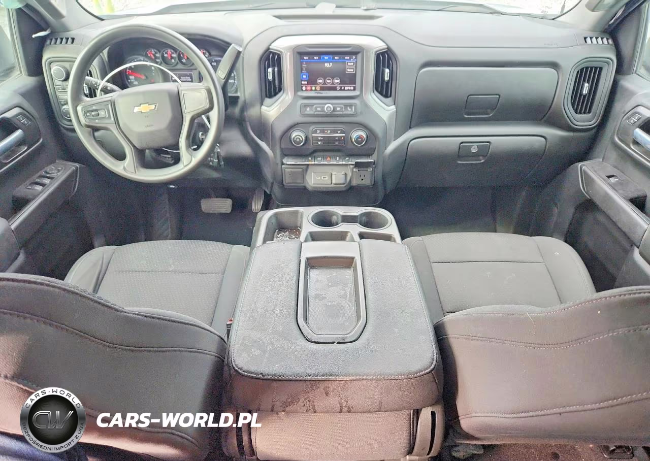 2021 Chevrolet Silverado K1500 Custom VIN:1GCRYBEK6MZ229631 - 8
