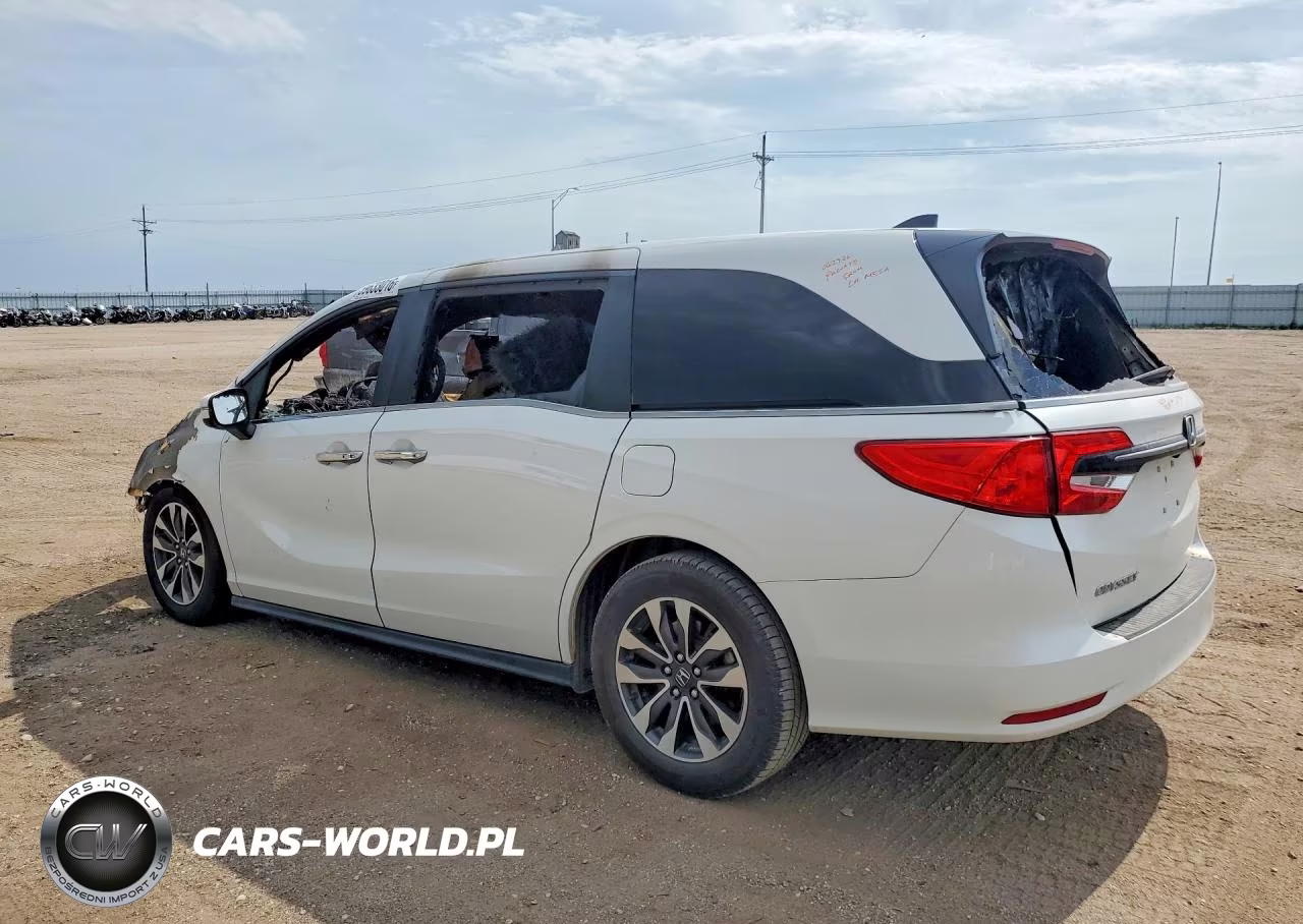 2022 Honda Odyssey Exl VIN:5FNRL6H71NB028689 - 2