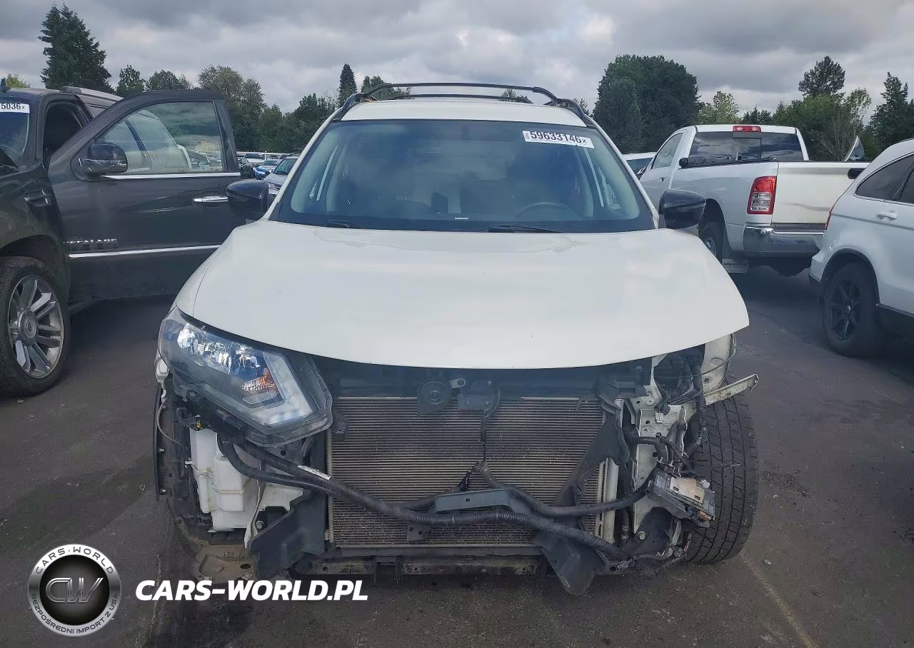 2017 Nissan Rogue Sv VIN:5N1AT2MV7HC805528 - 5