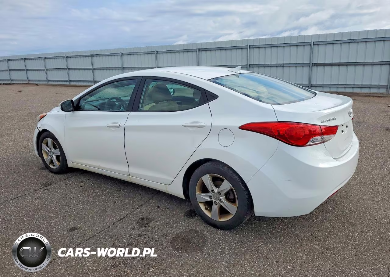 2013 Hyundai Elantra Gls VIN:5NPDH4AE0DH242663 - 2