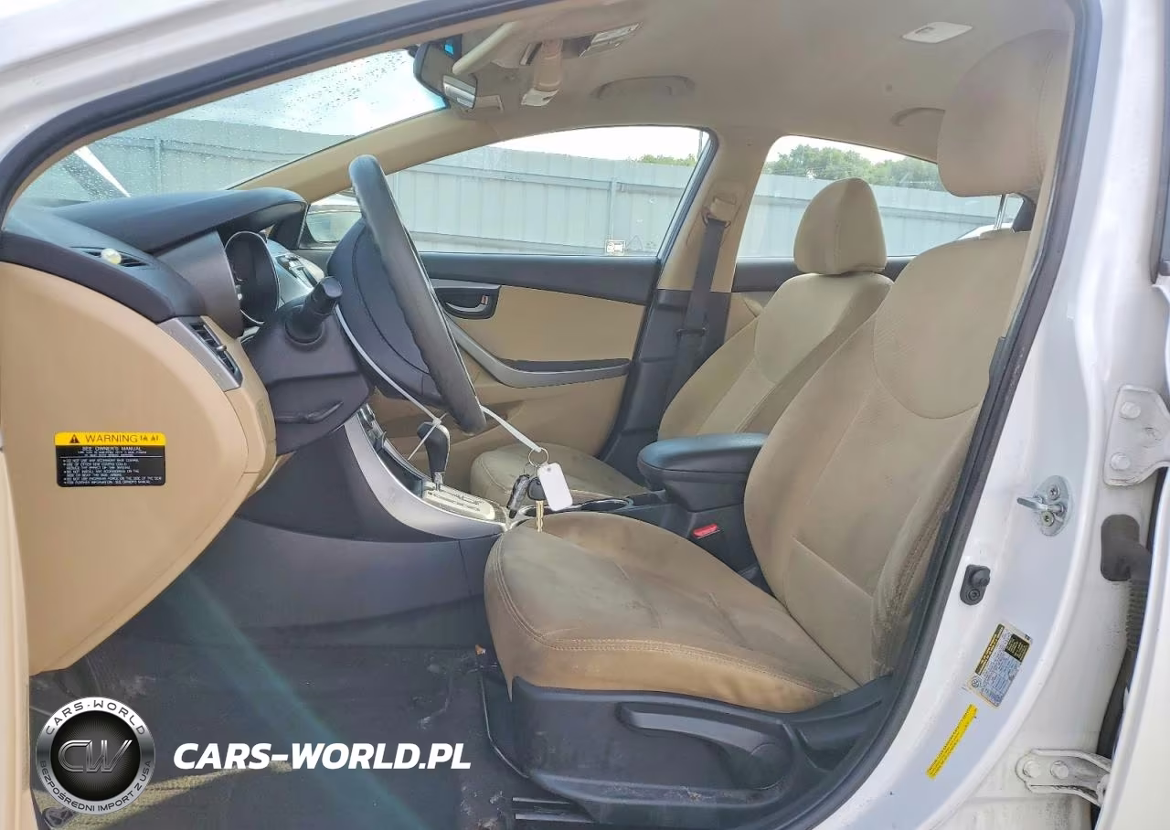 2013 Hyundai Elantra Gls VIN:5NPDH4AE0DH242663 - 7