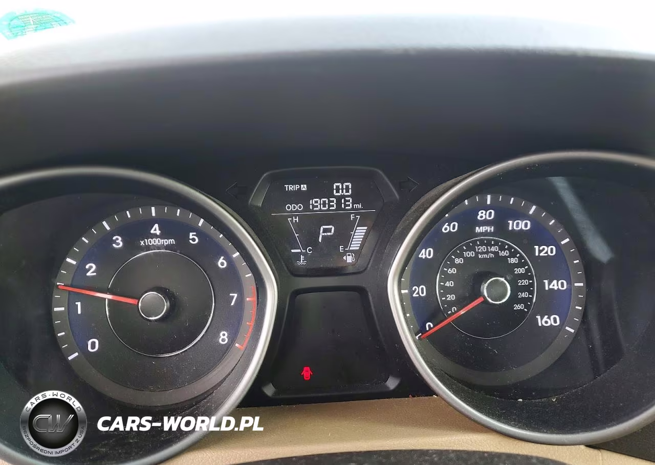 2013 Hyundai Elantra Gls VIN:5NPDH4AE0DH242663 - 9