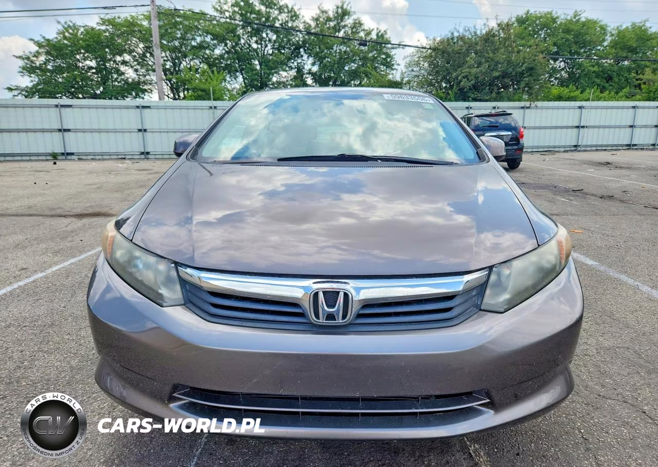 2012 Honda Civic Lx VIN:19XFB2F57CE052997 - 5