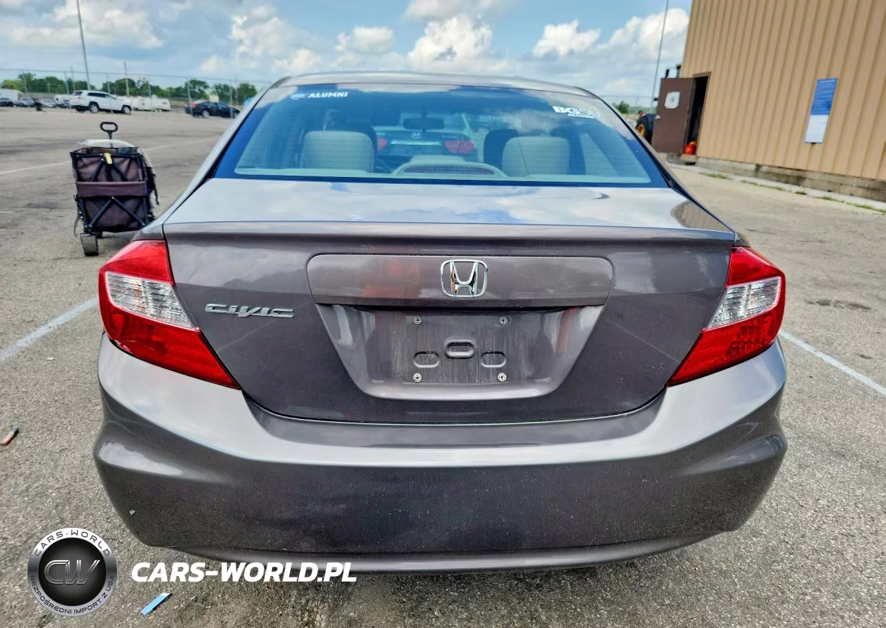 2012 Honda Civic Lx VIN:19XFB2F57CE052997 - 6