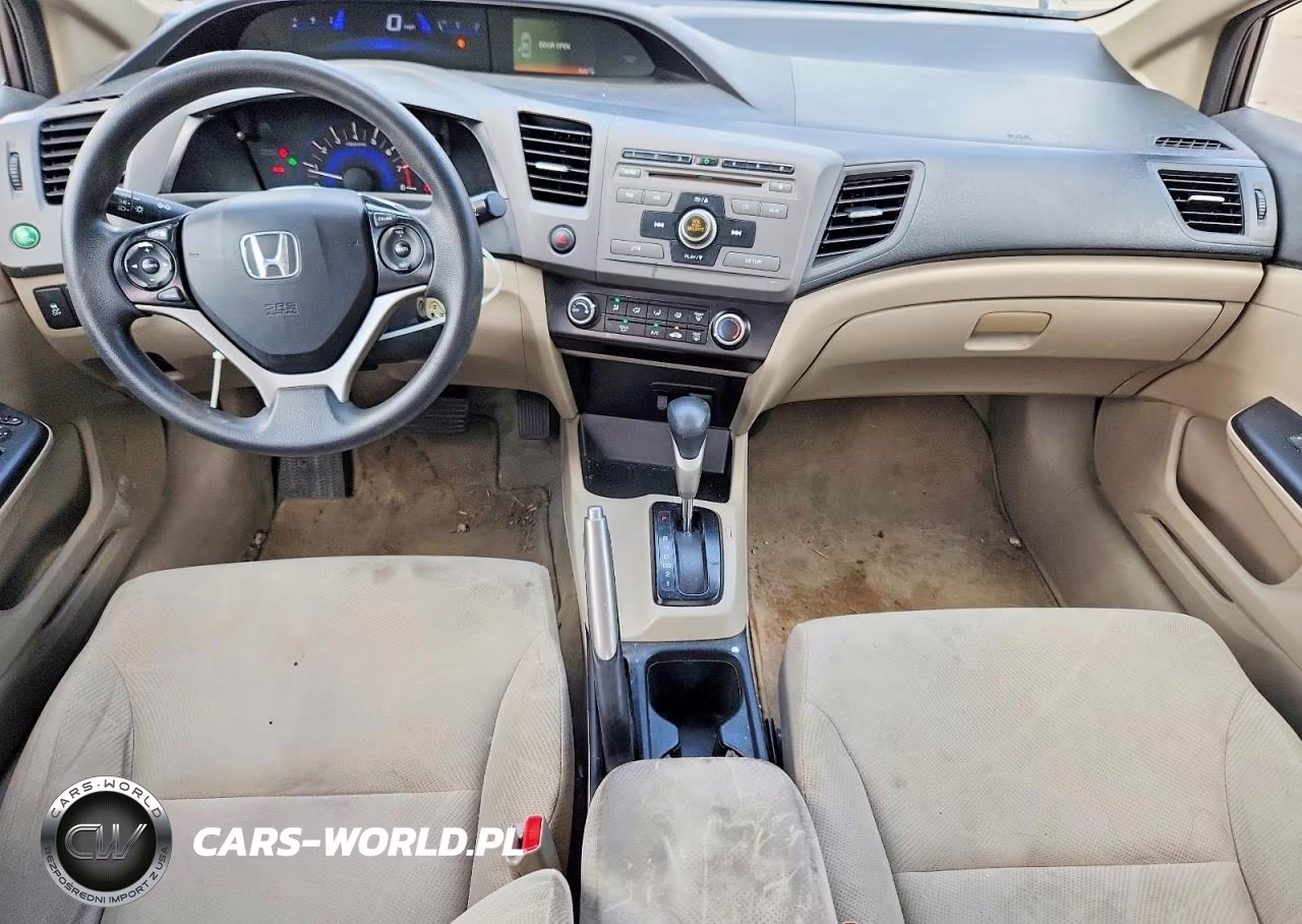 2012 Honda Civic Lx VIN:19XFB2F57CE052997 - 8