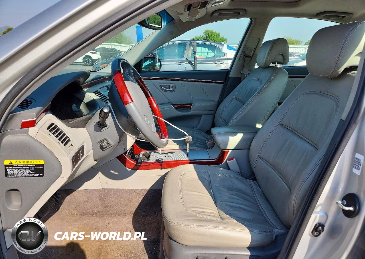 2008 Hyundai Azera Limited VIN:KMHFC46F48A291799 - 7