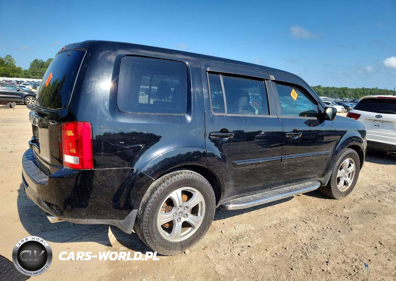 2015 Honda Pilot Exl VIN:5FNYF4H58FB006695 - 3