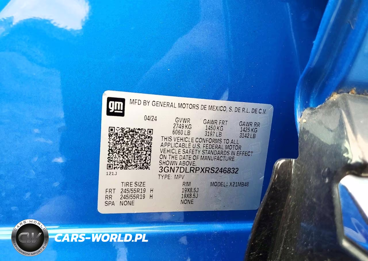 2024 Chevrolet Equinox 2Lt VIN:3GN7DLRPXRS246832 - 12