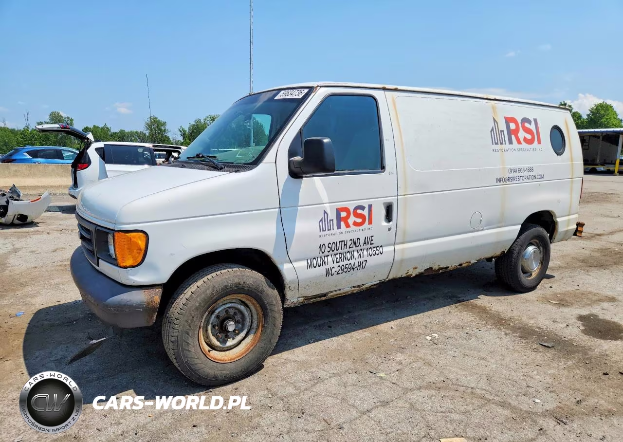 2006 Ford Econoline E250 Van VIN:1FTNE24W96HA18475 - 1