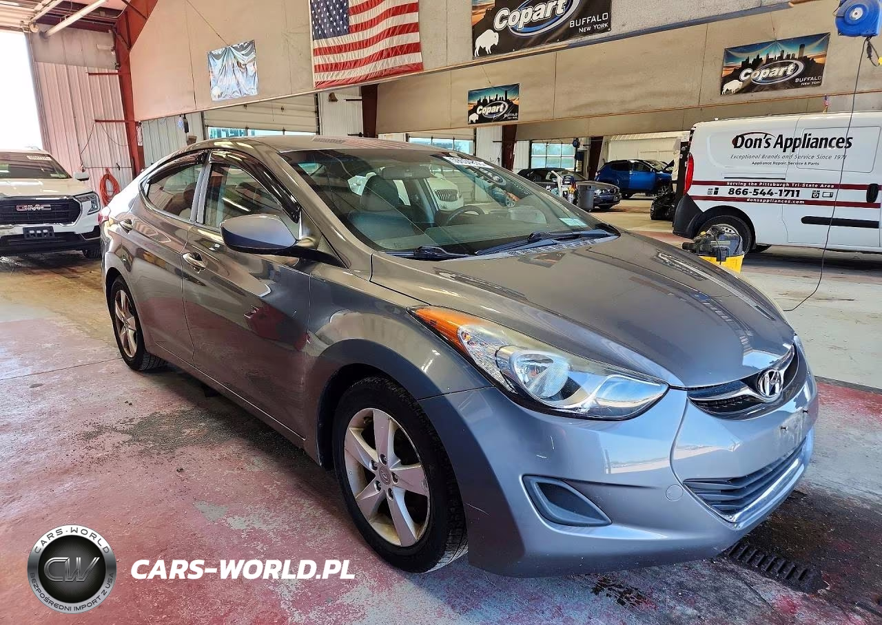2013 Hyundai Elantra Gls VIN:5NPDH4AE1DH348345 - 4