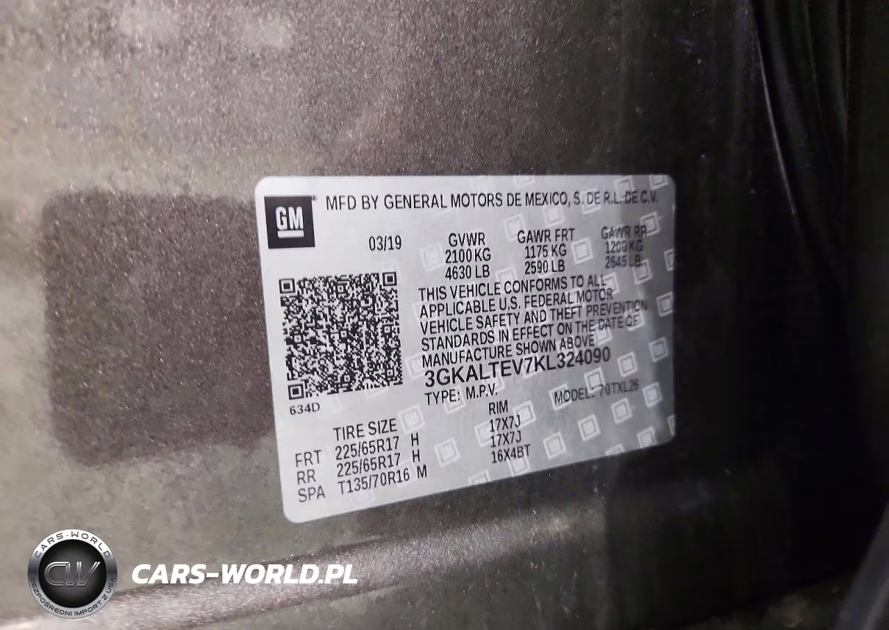 2019 GMC Terrain Sle VIN:3GKALTEV7KL324090 - 13