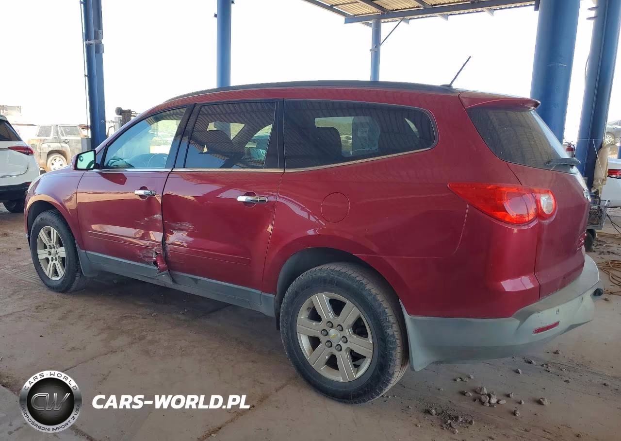 2012 Chevrolet Traverse Lt VIN:1GNKRGED7CJ412862 - 2