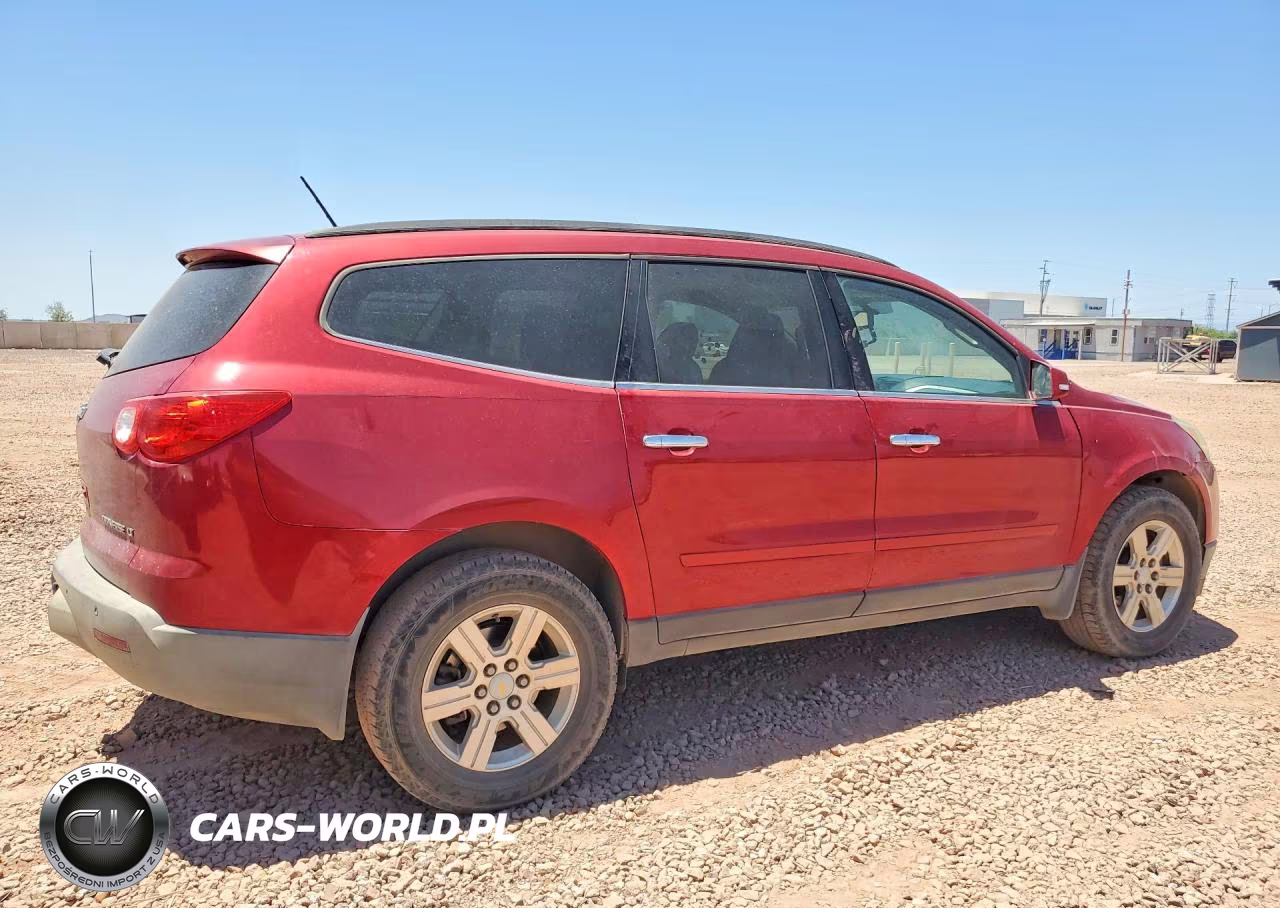 2012 Chevrolet Traverse Lt VIN:1GNKRGED7CJ412862 - 3