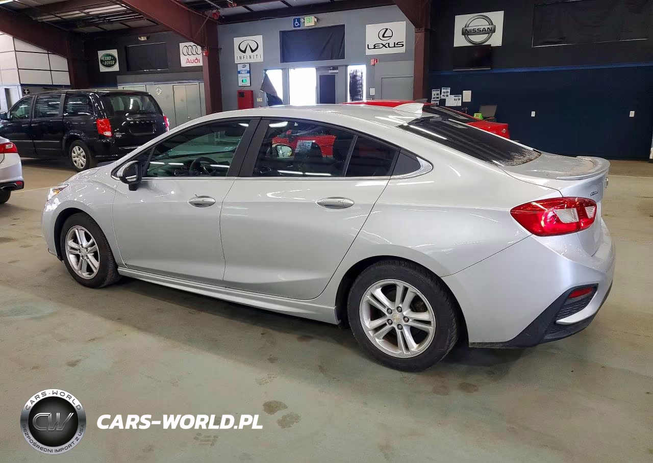 2017 Chevrolet Cruze Lt VIN:1G1BE5SM0H7191678 - 2