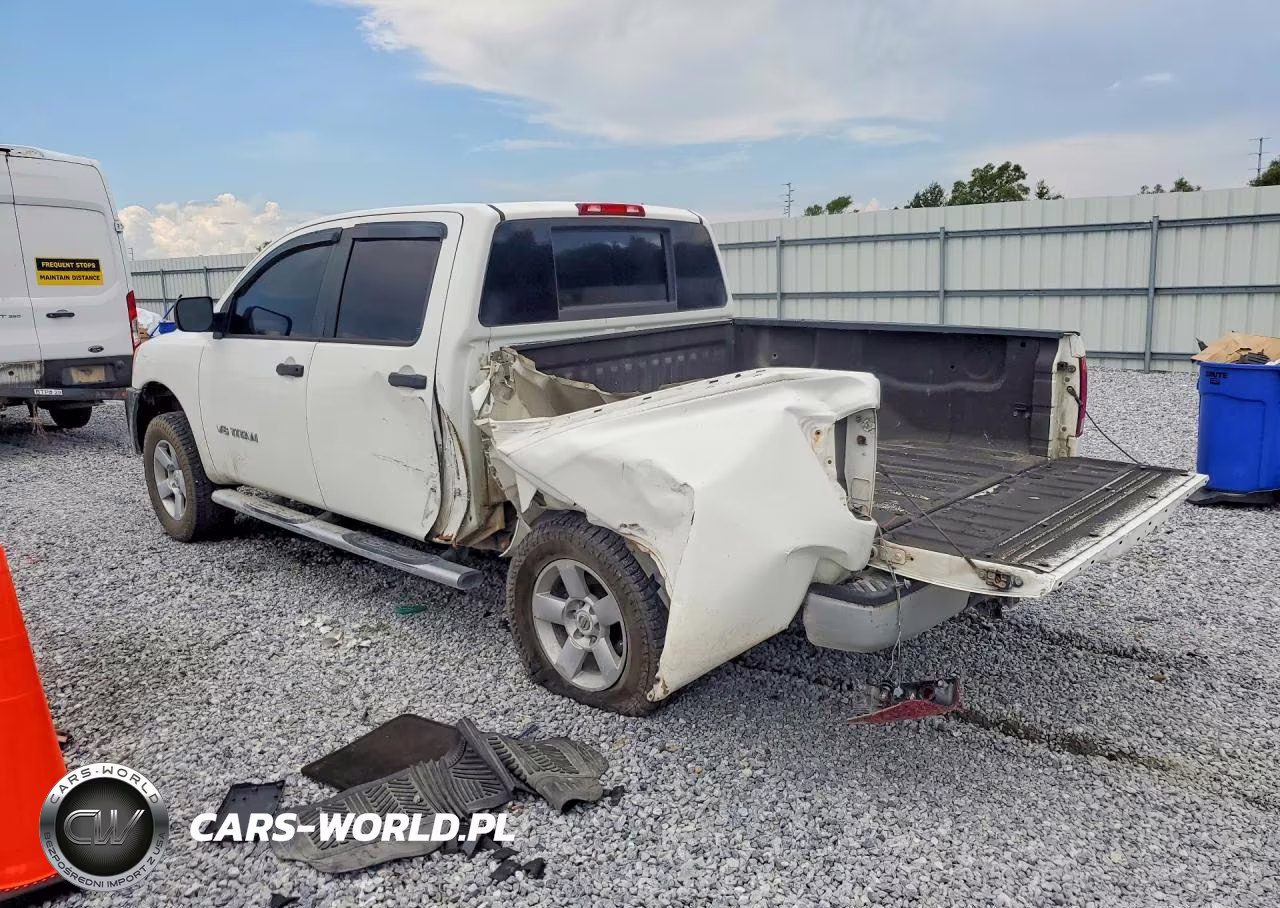2008 Nissan Titan Xe Ffv VIN:1N6BA07D78N343981 - 2