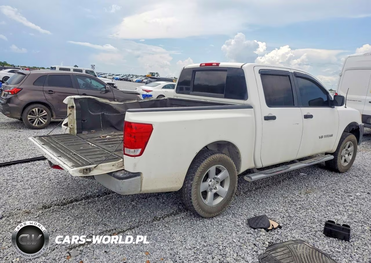 2008 Nissan Titan Xe Ffv VIN:1N6BA07D78N343981 - 3