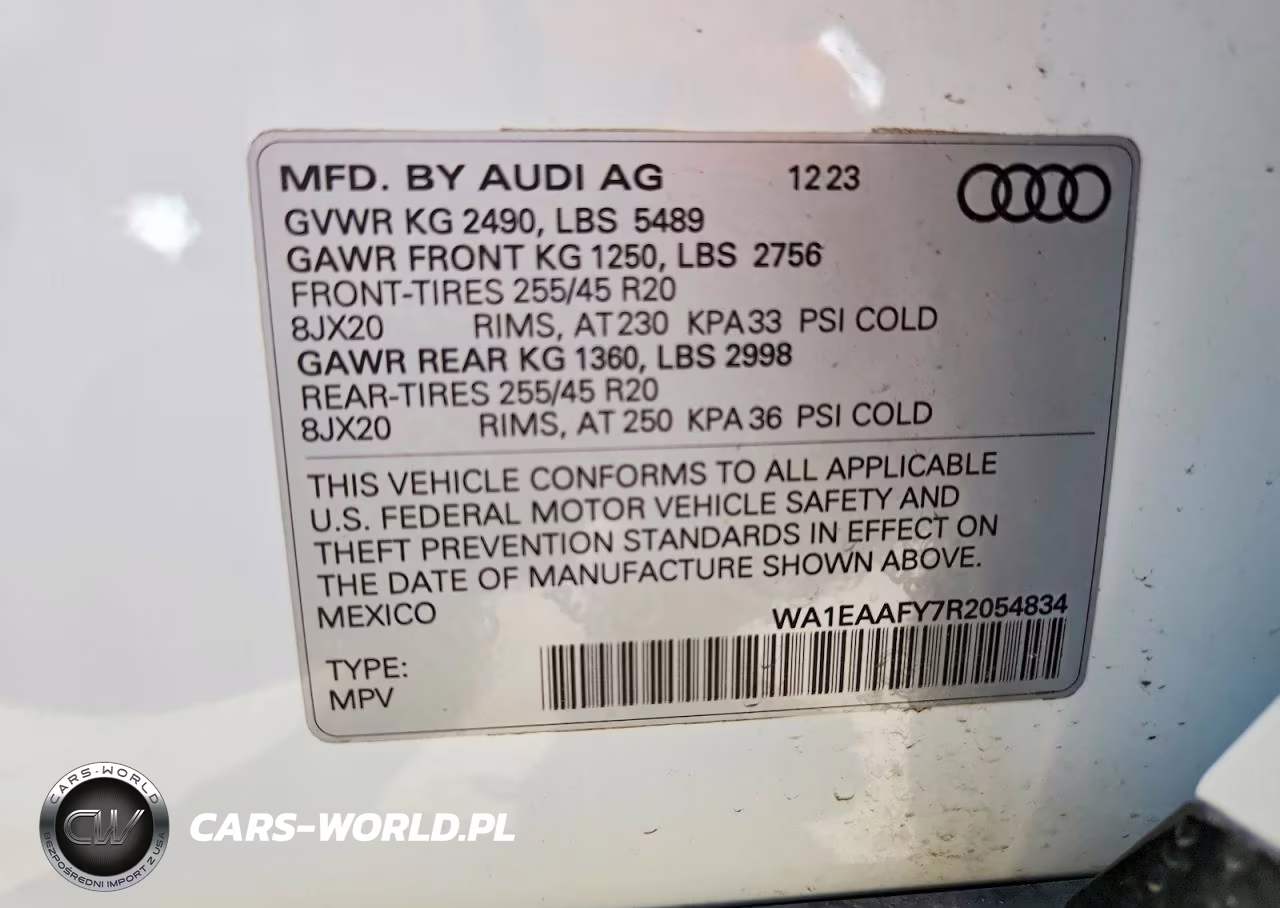2024 Audi Q5 Premium Plus 45 VIN:WA1EAAFY7R2054834 - 13