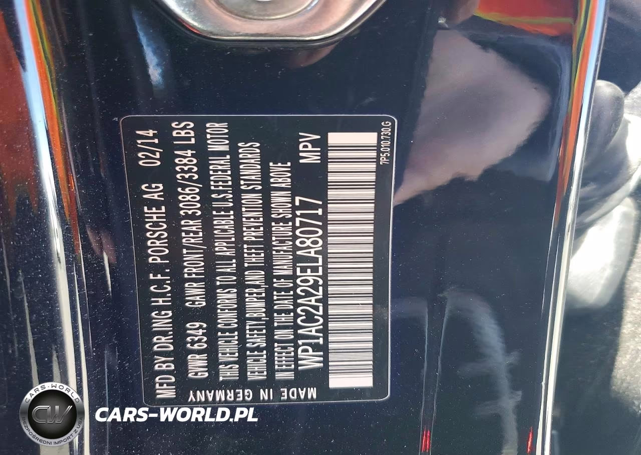 2014 Porsche Cayenne Turbo VIN:WP1AC2A29ELA80717 - 12