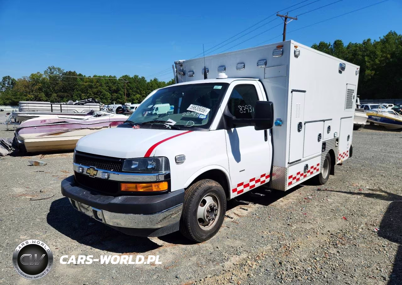 2023 Chevrolet Express G3500 VIN:1GB3GRF78P1221436 - 1