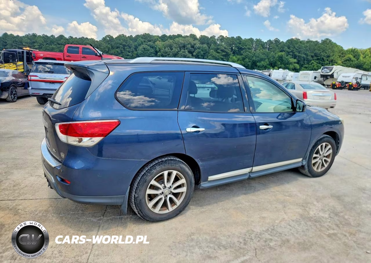 2015 Nissan Pathfinder Sl VIN:5N1AR2MN2FC600730 - 3