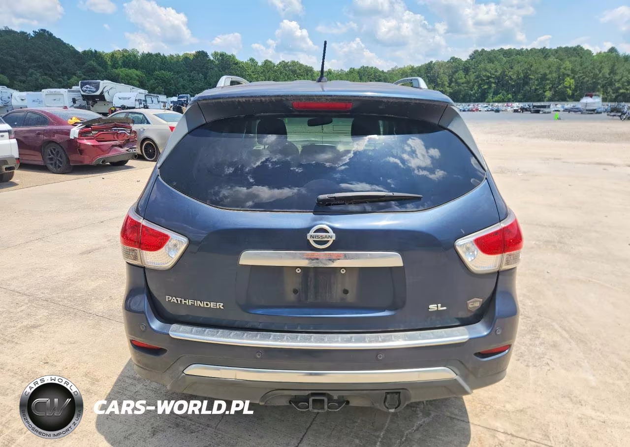 2015 Nissan Pathfinder Sl VIN:5N1AR2MN2FC600730 - 6