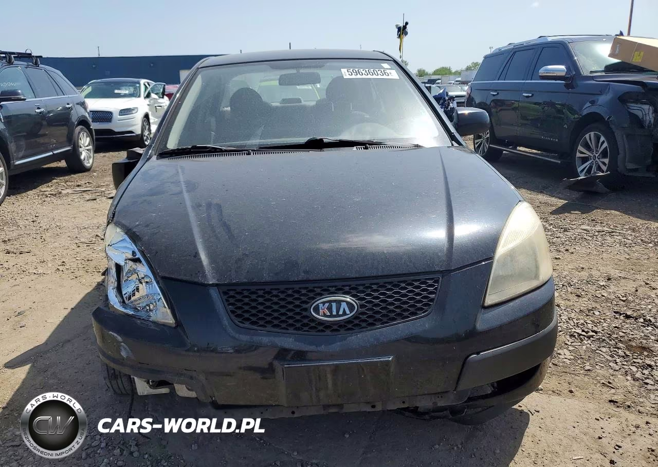 2009 Kia Rio Base VIN:KNADE223596547987 - 5