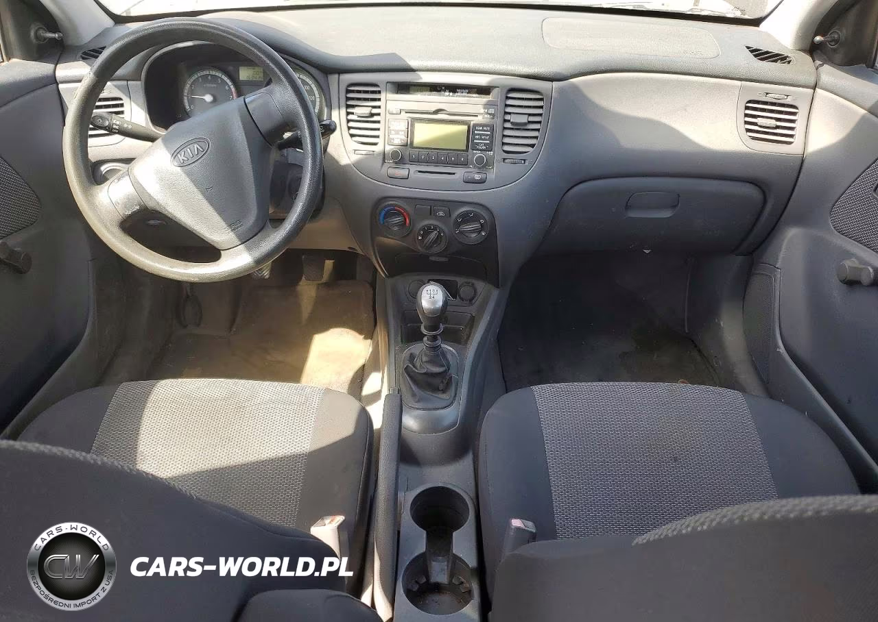 2009 Kia Rio Base VIN:KNADE223596547987 - 8