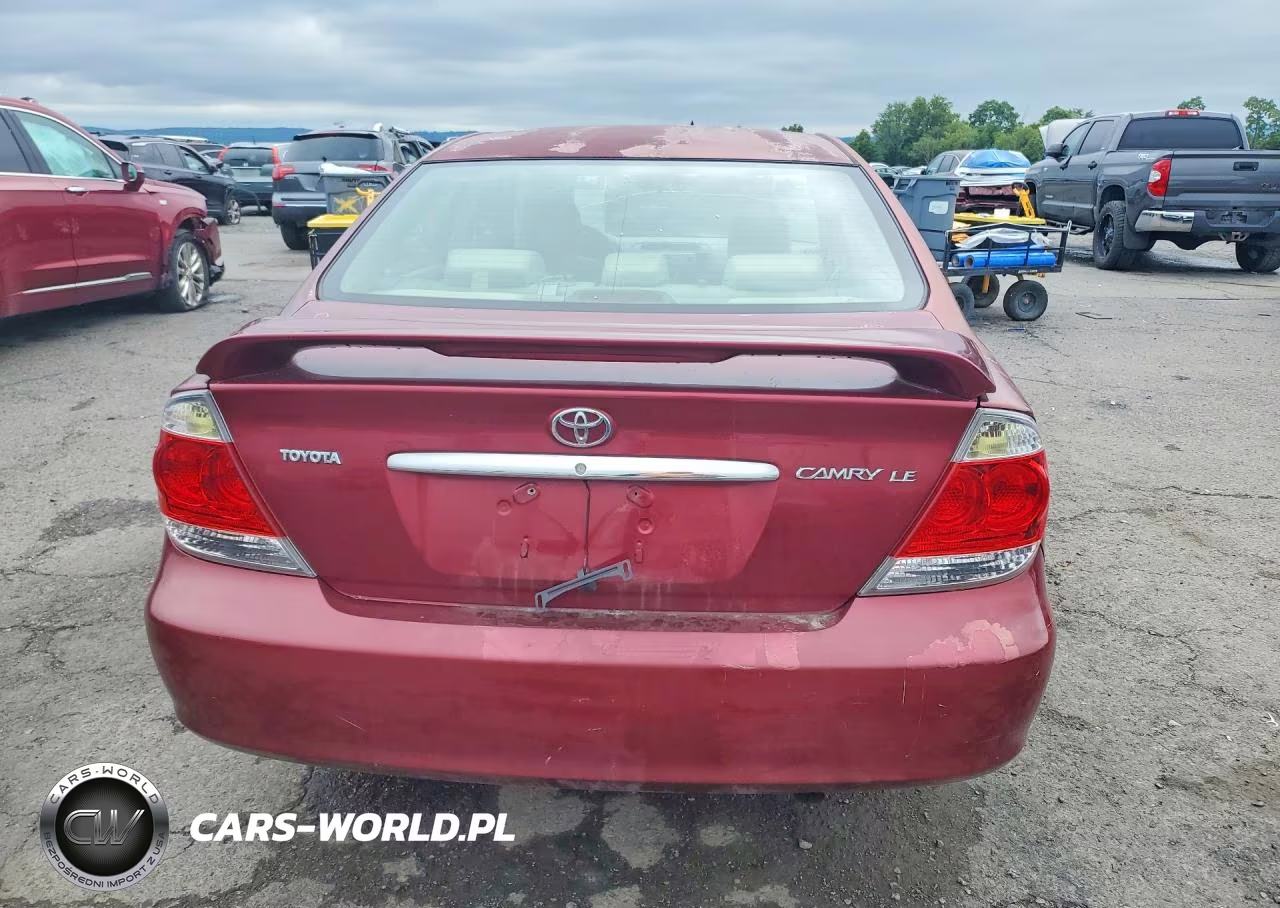 2005 Toyota Camry Le VIN:JTDBE32K753005941 - 6