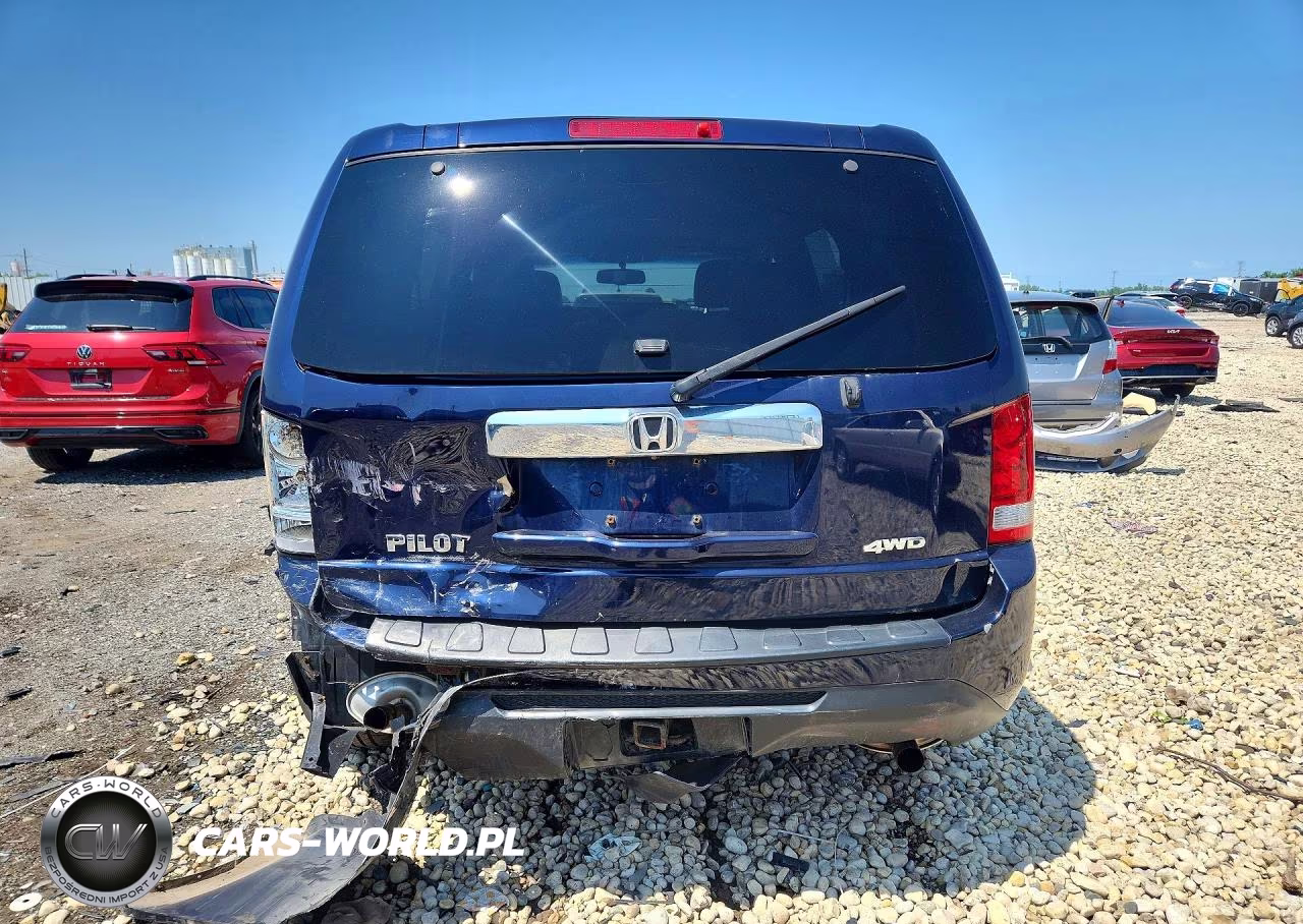 2015 Honda Pilot Exl VIN:5FNYF4H59FB047708 - 6