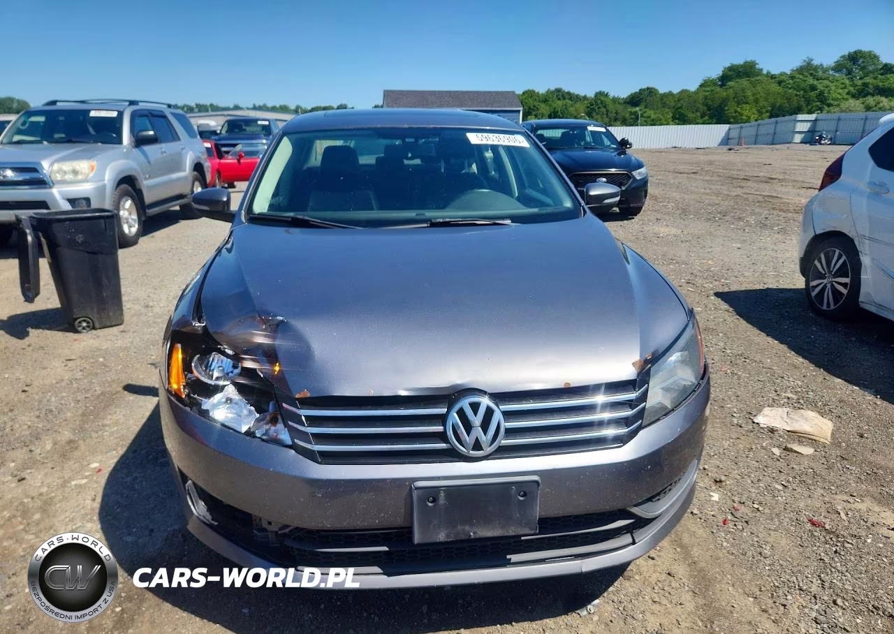 2013 Volkswagen Passat Se VIN:1VWBP7A33DC063830 - 5