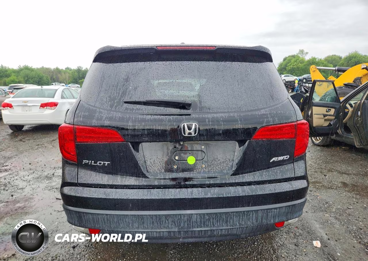 2017 Honda Pilot Exl VIN:5FNYF6H54HB090383 - 6