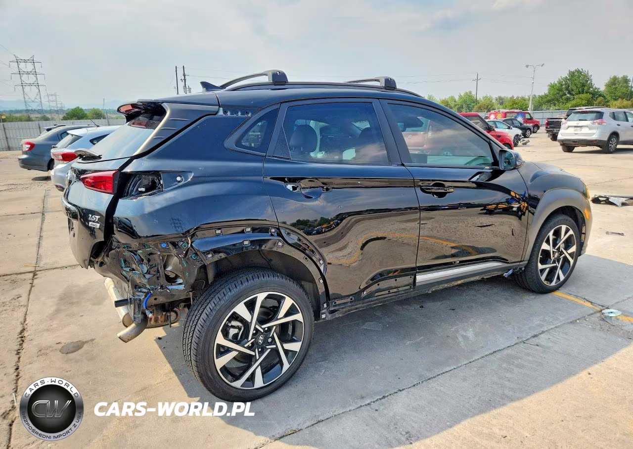 2022 Hyundai Kona Limited VIN:KM8K5CA36NU836377 - 3